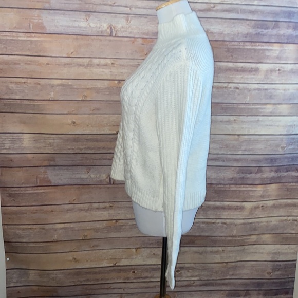 🎈Sale🎈Loft Cable Knit Turtleneck Sweater Size Small - Picture 3 of 5